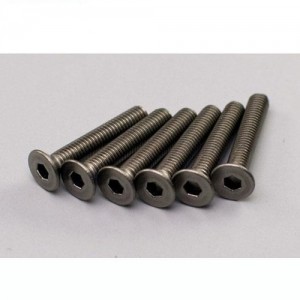 [KYOSHO] Flat Head Screw (Hex/Titanium/M3x18/6pcs 