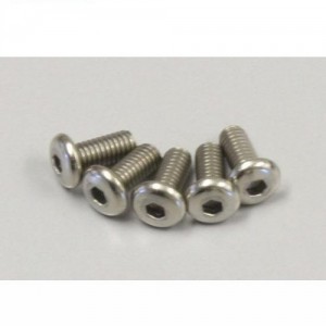[KYOSHO] Button Screw(Hex/Titanium/M2.6x6/5pcs) 