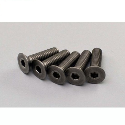[���ܼ�] KY1-S34015HT [KYOSHO] Flat Head Screw(Hex/Titanium/M4x15/5pcs)