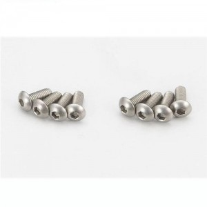 [KYOSHO] Button Screw(Hex/Titanium/M3x8/8pcs) 