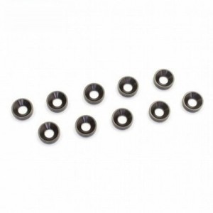 [KYOSHO] M3 Flat Head Washer (Gunmetal/10pcs) 