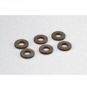 [KYOSHO] Aluminum Collar (3x7x1mm/Gunmetal/6pcs) 