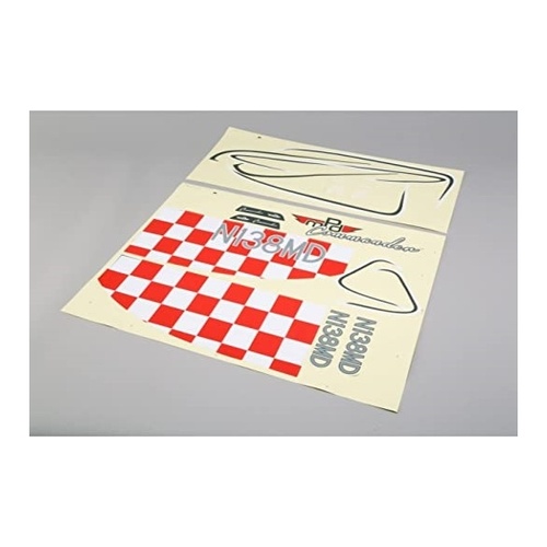 [���ܼ�] EFL4827 [E-FLITE(Blade)] ���� Decal Sheet: Commander mPd 1.4m