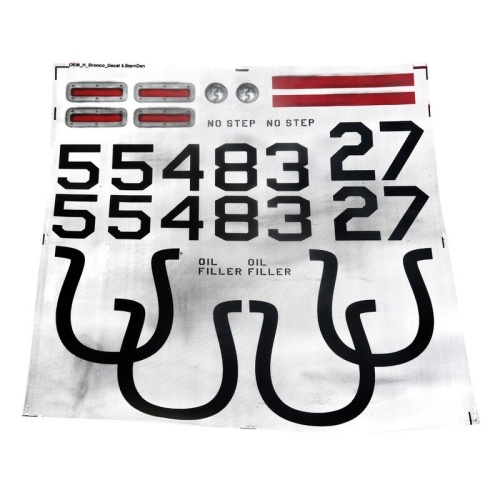 [���ܼ�] HAN467029 [Hangar9] ���� Decal Set: OV-10 Bronco