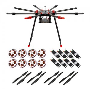 [TR] T1000 PRO Folding OctoCopter Frame Basic Combo - LE Edition 