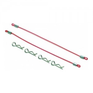 [HSP Racing] Zeppin Red Body Pin Wire 105mm 1pcs (1/10 ���� �ٵ���) 