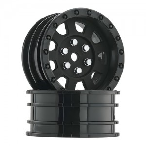 [DURATRAX] Duratrax Crawler Wheel 1.9 Black (2) 