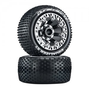 [DURATRAX] Duratrax Equalizer ST 2.2 Black Chrome (2) 