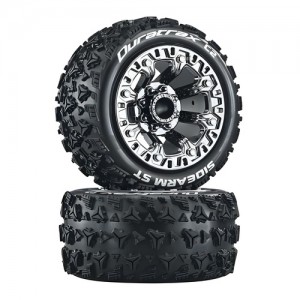 [DURATRAX] Duratrax Sidearm ST 2.2 Black Chrome (2) 