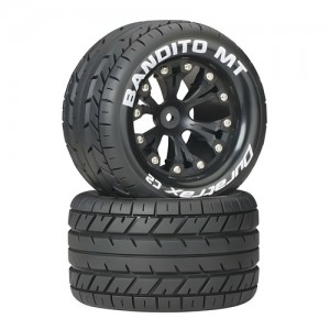 [DURATRAX] Duratrax Bandito MT 2.8 2WD Mounted Rear C2 Black (2) 