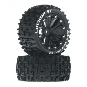 [DURATRAX] Duratrax Lockup ST 2.8 2WD Mounted Rear Black (2) 