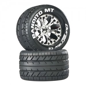 [DURATRAX] Duratrax Bandito MT 2.8 2WD Mounted Front C2 Chrome (2 