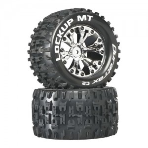 [DURATRAX] Duratrax Lockup MT 2.8 2WD Mounted Rear C2 Chrome (2) 