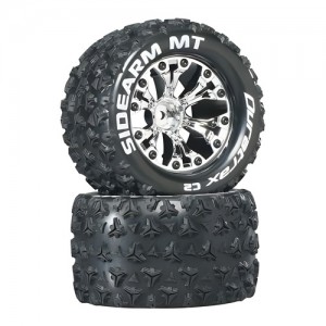 [DURATRAX] Duratrax Sidearm MT 2.8 2WD Mounted Rear C2 Chrome (2) 