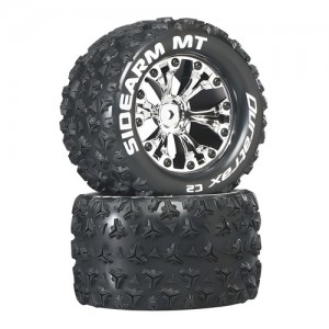 [DURATRAX] Duratrax Sidearm MT 2.8 Mounted 1/2 Offset C2 Chrm (2 