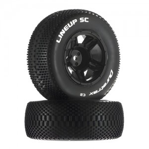 [DURATRAX] Duratrax 1/10 Lineup SC Tire C2 Mounted Front Slash (2) (Traxxas Slash 2WD ��Ÿ�̾�� �������) 