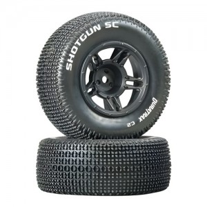 [DURATRAX] Duratrax 1/10 Shotgun SC Tire C2 Mounted Front Slash (2 