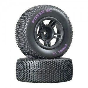 [DURATRAX] Duratrax Posse SC Tire C2 Mounted Front Slash (2) 