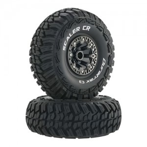 [DURATRAX] Duratrax Scaler CR C3 Mntd 2.2 Crawler Blk/Chr (2) 
