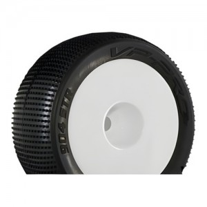 [VP PRO RACING] (1:8 Ʈ���� Ÿ�̾� ��)�ͺ�Ʈ����Turbo Trax STR 1/8 Truggy Rubber Tyre[Unglued][Tyre��insert��zero offset White dish rim]Extrem Supper Flexx 2pcs 