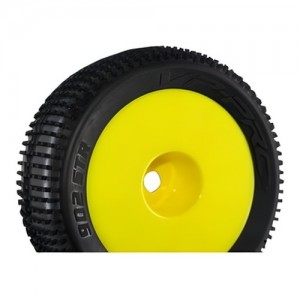 [VP PRO RACING] (1:8 Ʈ���� Ÿ�̾� ��)ī����STR Cutoff STR 1/8 Truggy Rubber Tyre[Unglued][Tyre��insert��zero offset Yellow dish rim]SupperFlexx�Ѻ��� 2������ 
