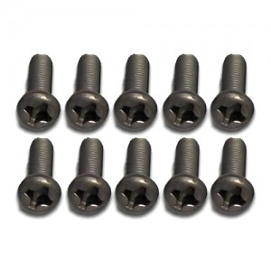 [CPV RACING] 3*12PM Titanium Button Head Philips Screws 10PCS 