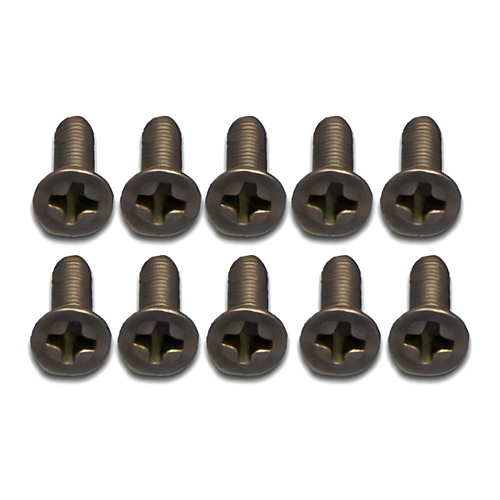 [���ܼ�] 57710K [CPV RACING] 3*10KM Titanium Flat Head Philips Screws 10PCS