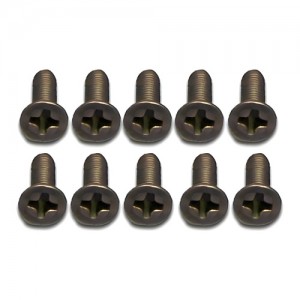 [CPV RACING] 3*10KM Titanium Flat Head Philips Screws 10PCS 