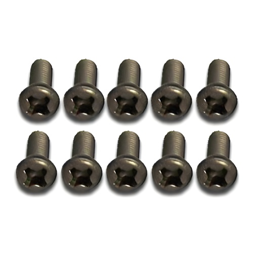 [���ܼ�] 57708P [CPV RACING] 3*8PM Titanium Button Head Philips Screws 10PCS
