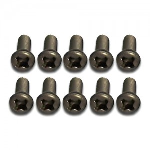 [CPV RACING] 3*8PM Titanium Button Head Philips Screws 10PCS 