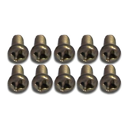 [���ܼ�] 57706P [CPV RACING] 3*6PM Titanium Button Head Philips Screws 10PCS