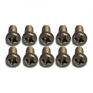 [CPV RACING] 3*6PM Titanium Button Head Philips Screws 10PCS 