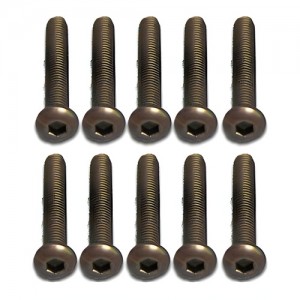 [CPV RACING] 3*20PM Titanium Button Head Hex Screws 10PCS 