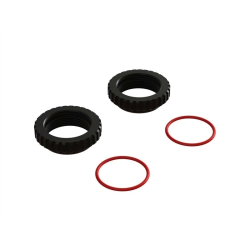 [���ܼ�] ARA330648 [ARRMA] Shock Collar, CNC Aluminum (2)