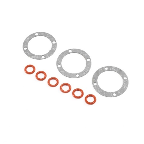 [���ܼ�] LOS242036 [TEAM LOSI] Outdrive O-rings and Diff Gaskets (3): LMT
