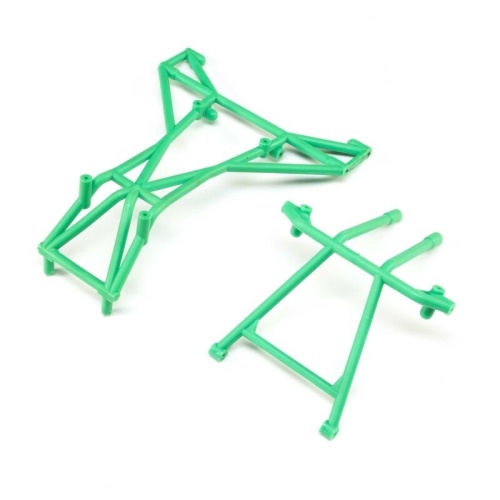 [���ܼ�] LOS241041 [TEAM LOSI] Top and Upper Cage Bars, Green: LMT