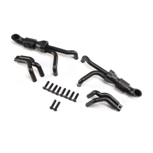 [���ܼ�] LOS241035 [TEAM LOSI] 4n1 Collective Headers, Silver: LMT