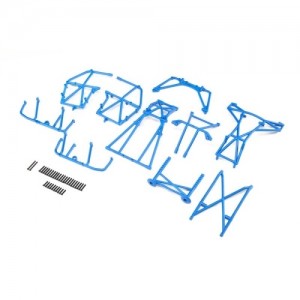 [TEAM LOSI] Cage Set Complete, Blue: LMT 