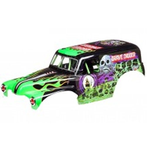 [���ܼ�] LOS240013 [TEAM LOSI] Body Set, Painted, Grave Digger: LMT �����Ϸ� �ٵ�