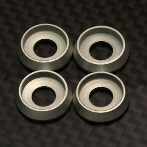 [TFL] Aluminum Cone Washer 5mm 4pcs (512B64) 