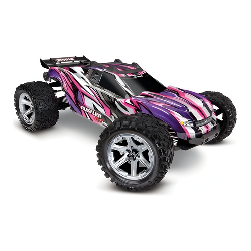 [���ܼ�] CB67076-4 PINK [Traxxas] CB67076-4 PINK Rustler 4x4 VXL