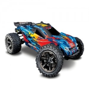 [Traxxas] CB67076-4 RED Rustler 4x4 VXL 