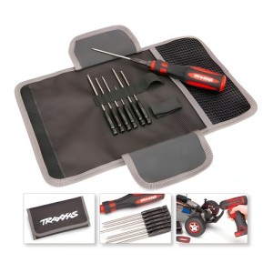 [Traxxas] 7�� ��Ʈ�� ���� ����̹� ��Ʈ (������ 1�� ����, ���� �帱�� ��� ����) 7-Piece Metric Hex Bit Master Set