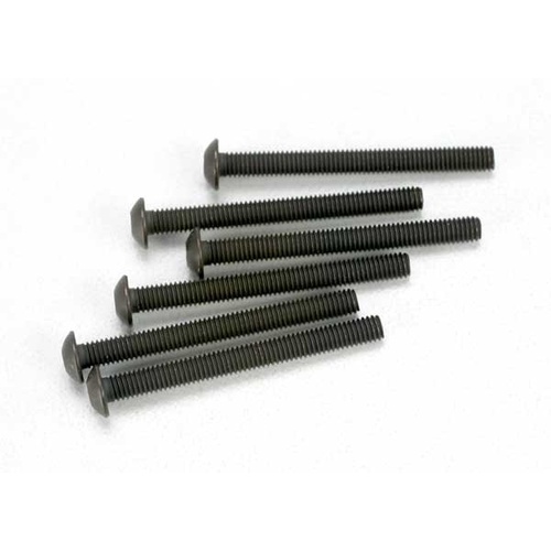 [���ܼ�] AX2582 [Traxxas] AX2582 Screws M3x30mm button-head machine (hex drive) (6)