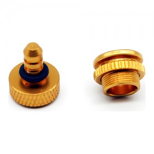������ ���� ���� ��Ʈ - D4xL2mm Aluminum Colored Fuel Pipe Plug