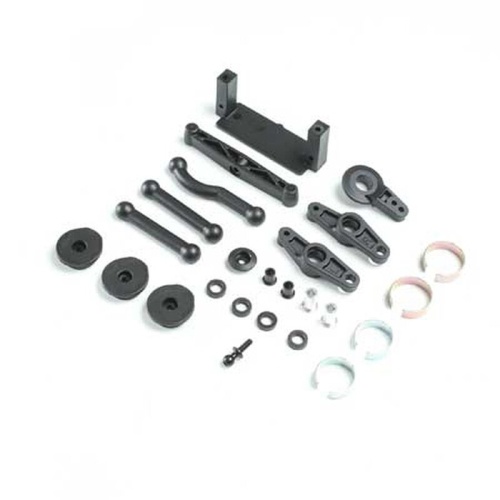 [���ܼ�] LOS231066 [TEAM LOSI] Steering Bellcrank Servo Saver & Mounts V100