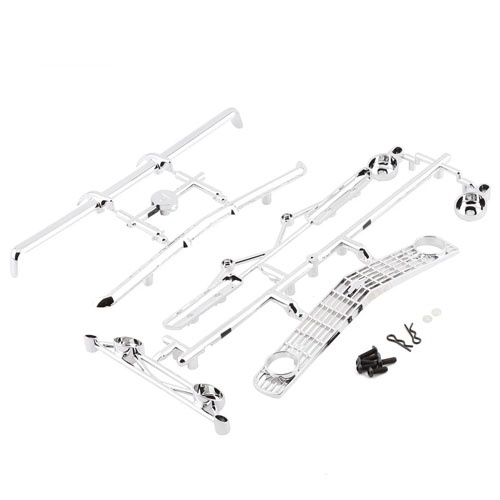 [���ܼ�] LOS230085 [TEAM LOSI] 1969 Chevy Camaro Body Parts Black Chrome: V100