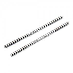 [HY] M2.5 x L80mm �����θ��� ��ƿ Ǫ�� �ε� (��Ű��, ��������) Stainless Steel Push Rod