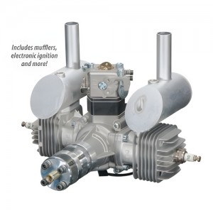 [DLE Engines] DLE-40cc Twin Gas w/Elec Ignition 