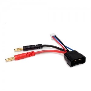 Ʈ���罺 iD Ŀ���� 2�� 7.4V ���͸��� ������ (������ ������ ���� 4mm �ٳ�����) Traxxas iD Male to 4mm bullet adapter 2S